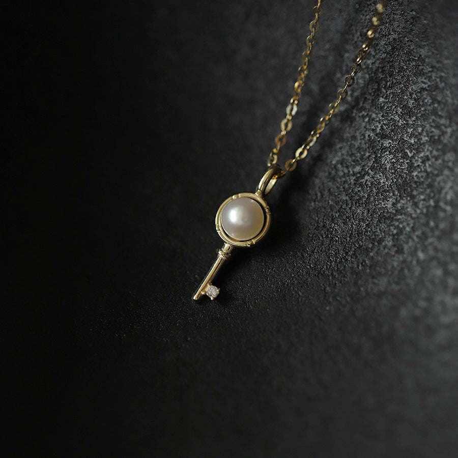 For Necklace In 925 Sterling Silver With Golden Finish Featuring A Durable Cable Chain