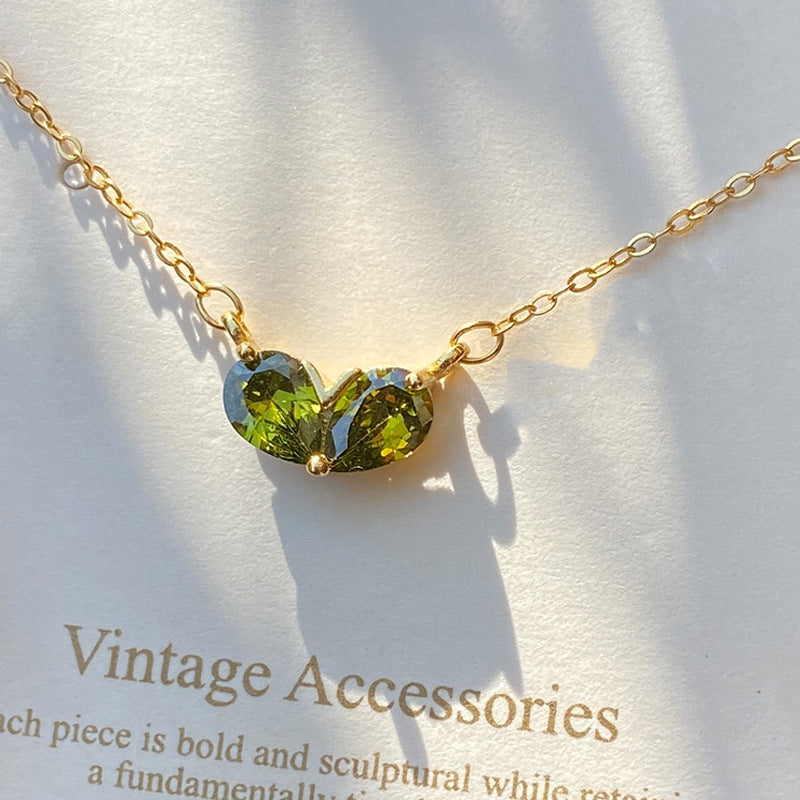 Plant For Necklace In Silver 925 Sterling Silver