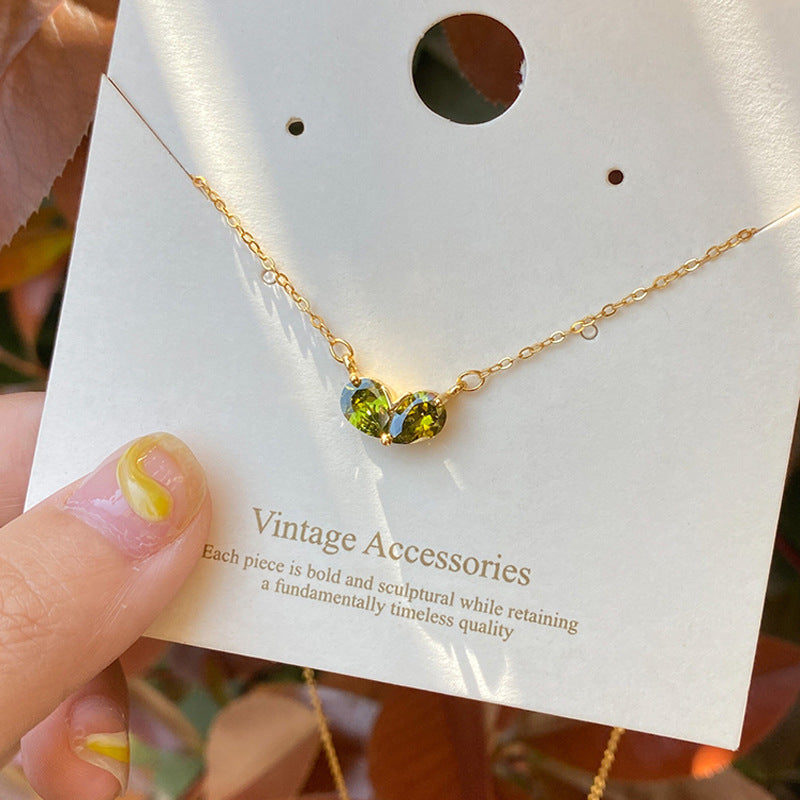 Plant For Necklace In Silver 925 Sterling Silver