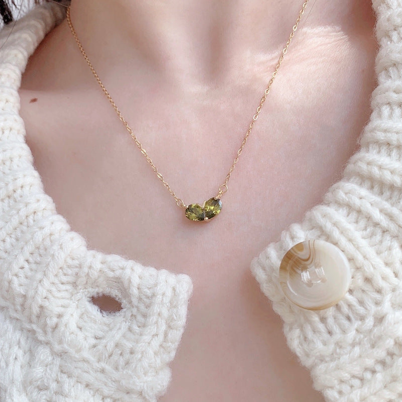 Plant For Necklace In Silver 925 Sterling Silver
