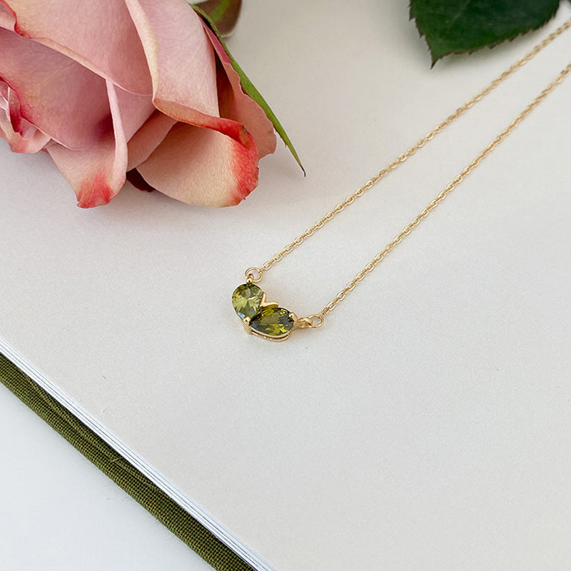 Plant For Necklace In Silver 925 Sterling Silver