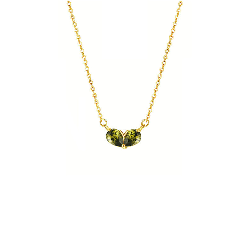 Plant For Necklace In Silver 925 Sterling Silver