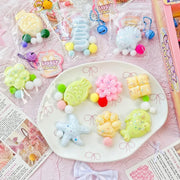 Macaron Pendant Squeeze (Buy in Multiples of 24 to Get a Box)