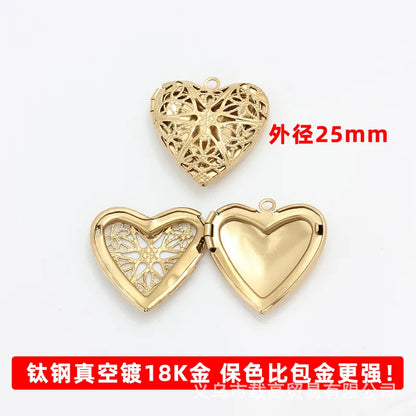 Totem Love Charms Jewelry Accessories In Steel Color Made Of Durable Titanium Steel