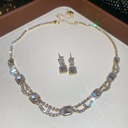 Necklace-Gold (Two-Piece Set)
