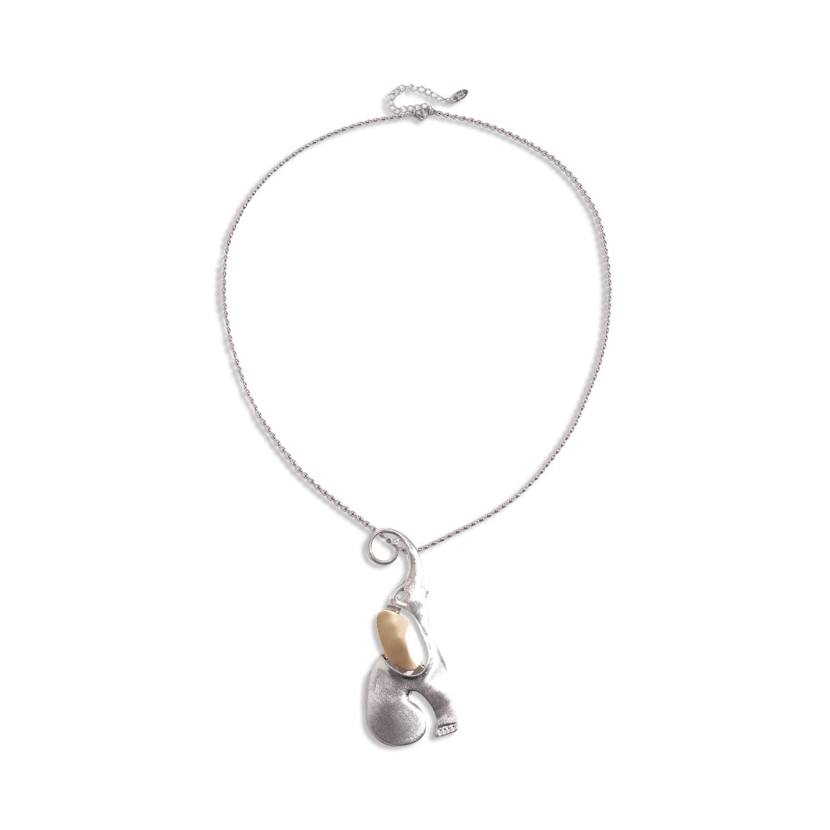 Golden Alloy Animal Sweater Chain Necklace For Stylish Accessory