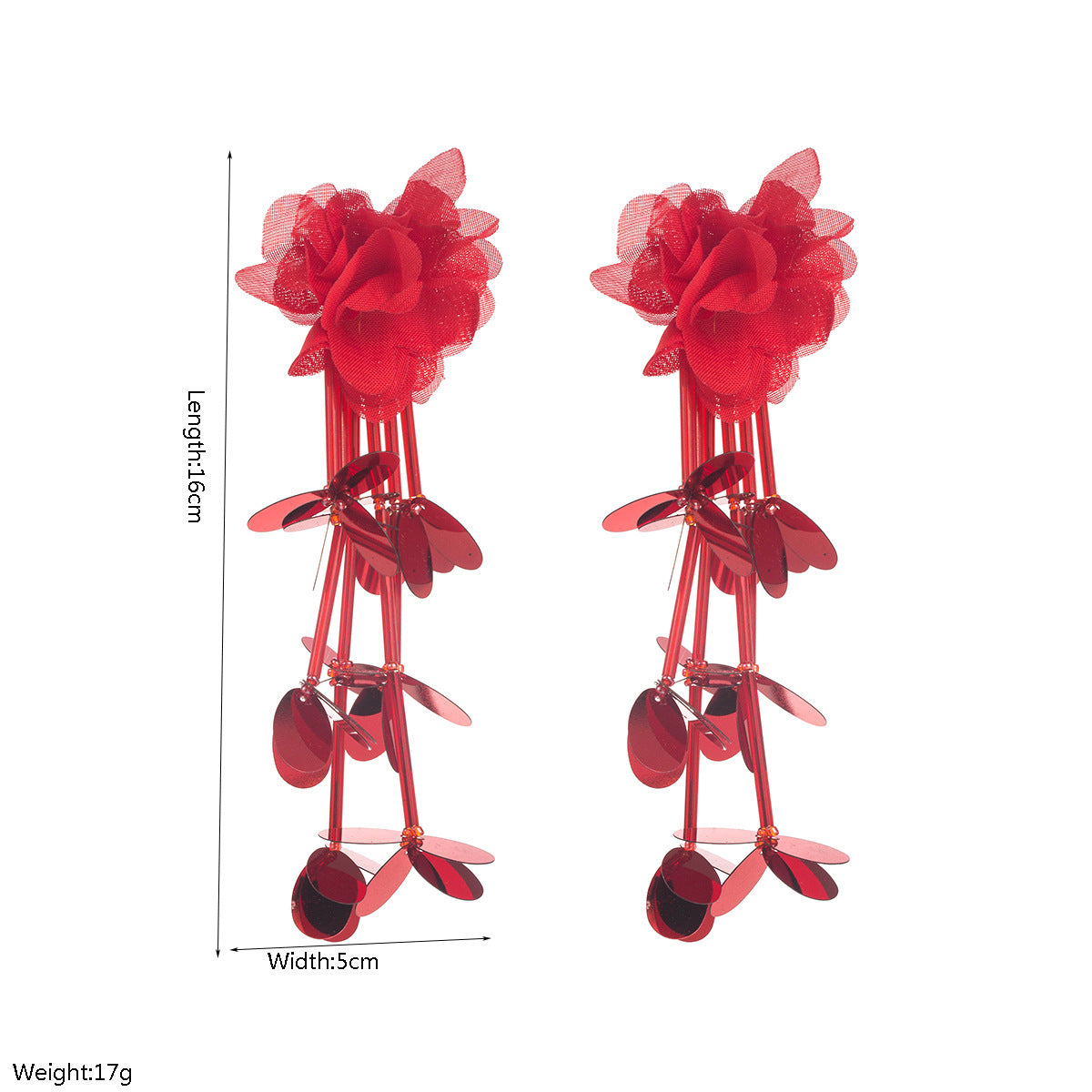 New Style Alloy Flowers Earrings For Women, Available In Elegant Colour