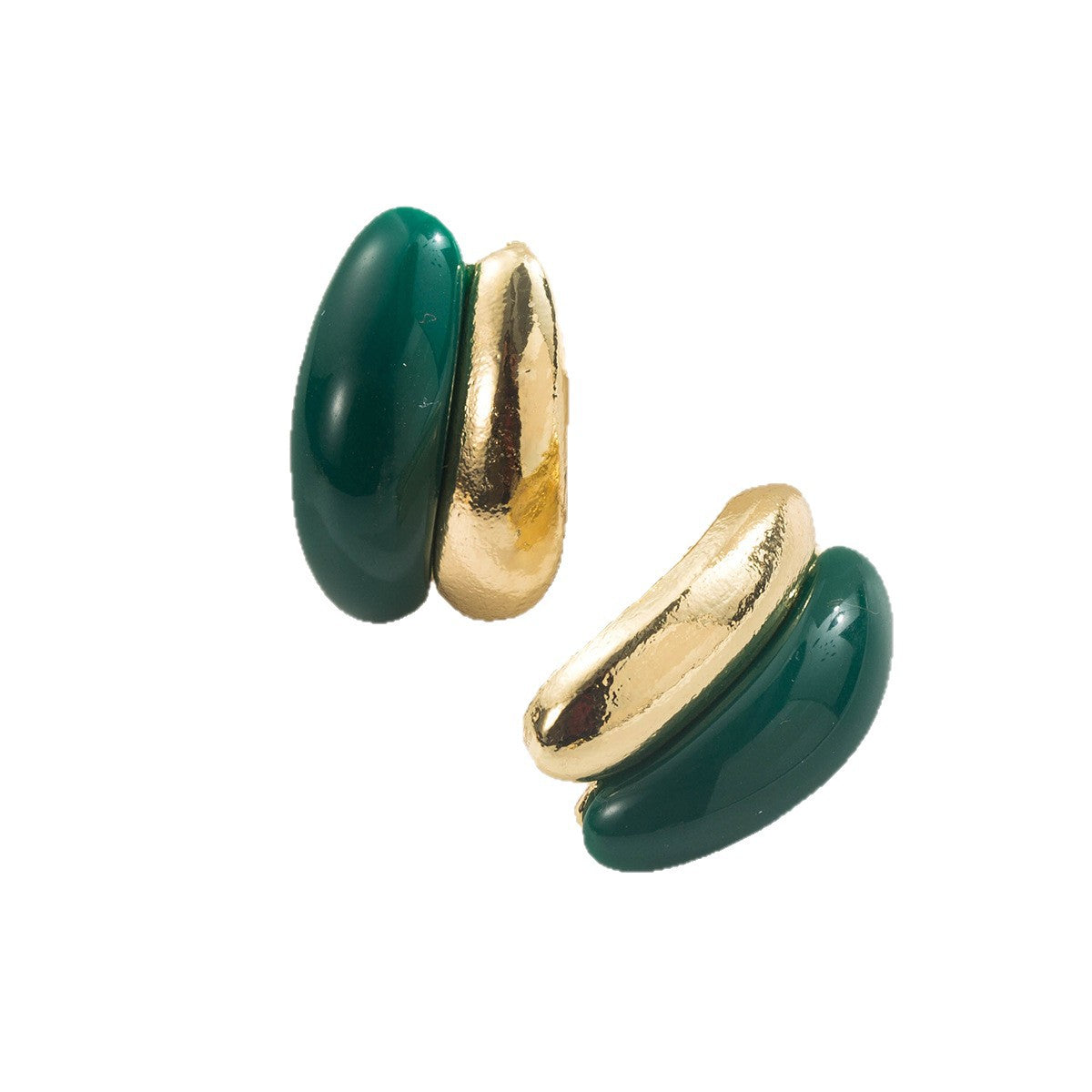 Water Droplets Earrings For Women In Black Alloy Featuring Elegant Design