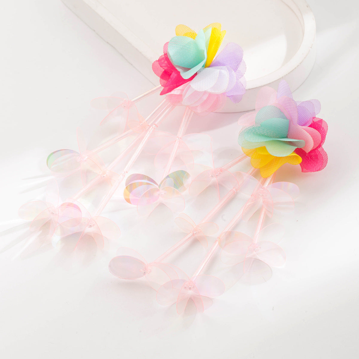 New Style Alloy Flowers Earrings For Women, Available In Elegant Colour