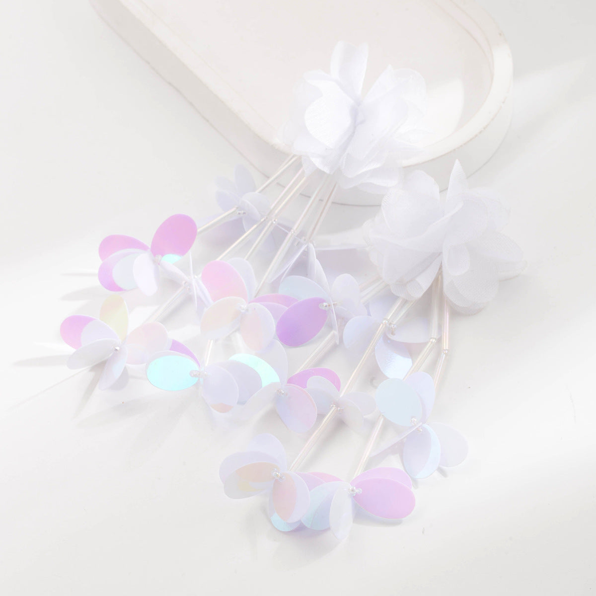 New Style Alloy Flowers Earrings For Women, Available In Elegant Colour