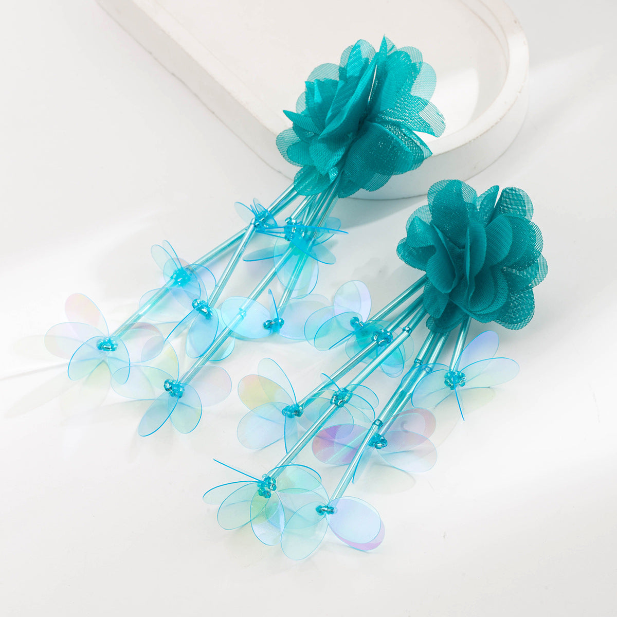 New Style Alloy Flowers Earrings For Women, Available In Elegant Colour