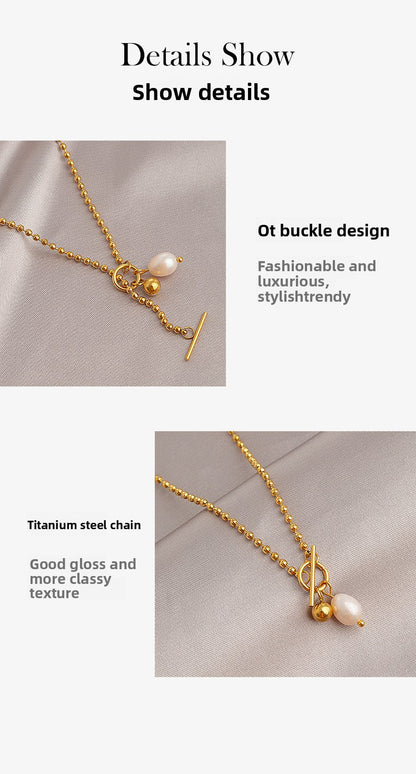For Pendant Necklace In Durable Titanium Steel, Stylish And Elegant Jewelry Accessory