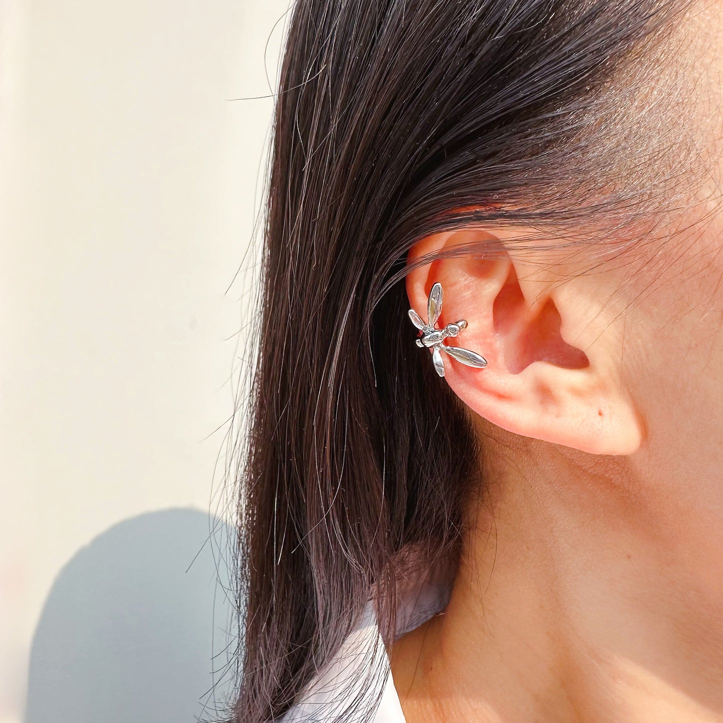 Classic Golden Brass Geometric Earrings For Women With Three-dimensional Design, Perfect For Casual Wear