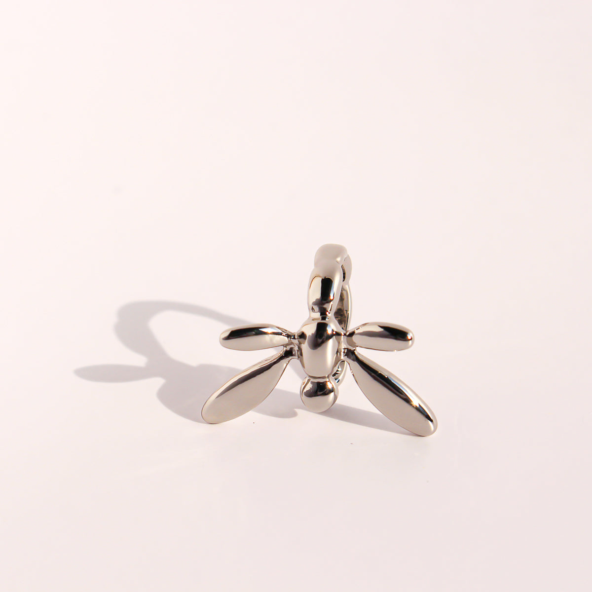 Classic Golden Brass Geometric Earrings For Women With Three-dimensional Design, Perfect For Casual Wear