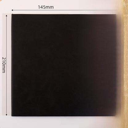 Solid Color Business Notebook With Artificial Leather Cover, Durable And Professional