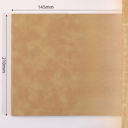 Solid Color Business Notebook With Artificial Leather Cover, Durable And Professional