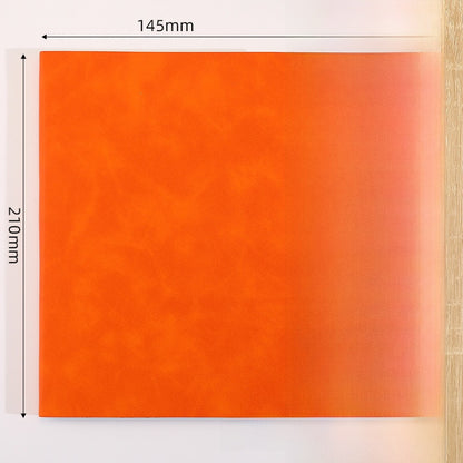 Solid Color Business Notebook With Artificial Leather Cover, Durable And Professional