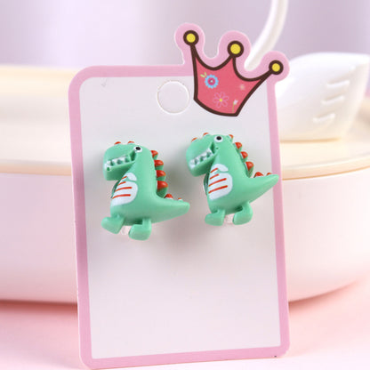 Cartoon Ear Cuffs For Kids In Colorful Plastic Featuring Fun Cartoon Style Design