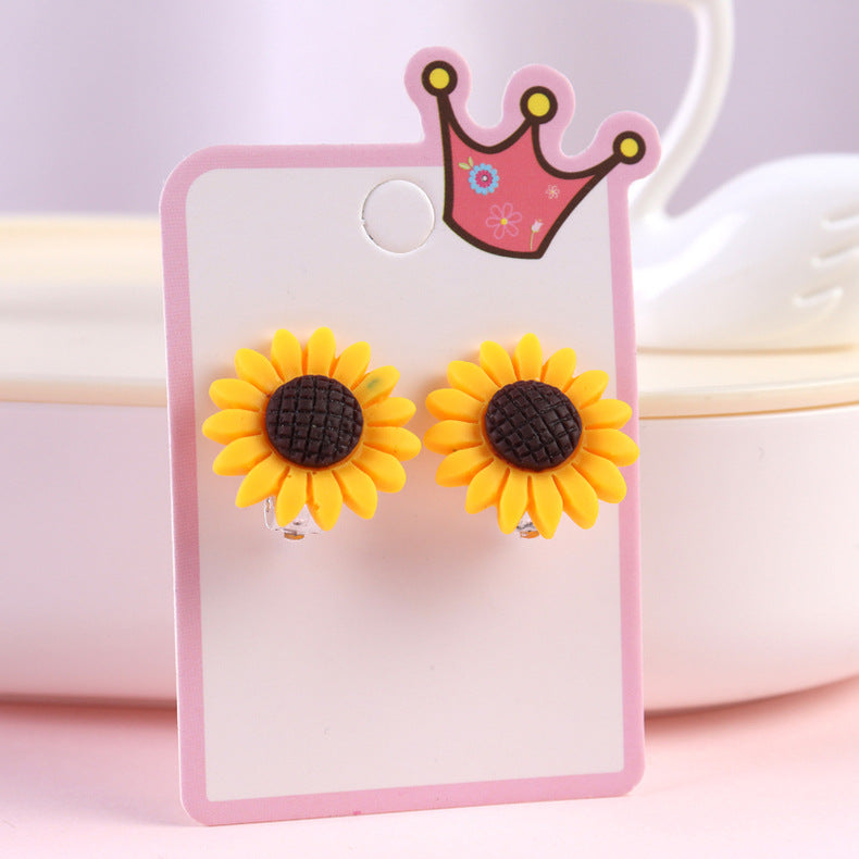Cartoon Ear Cuffs For Kids In Colorful Plastic Featuring Fun Cartoon Style Design