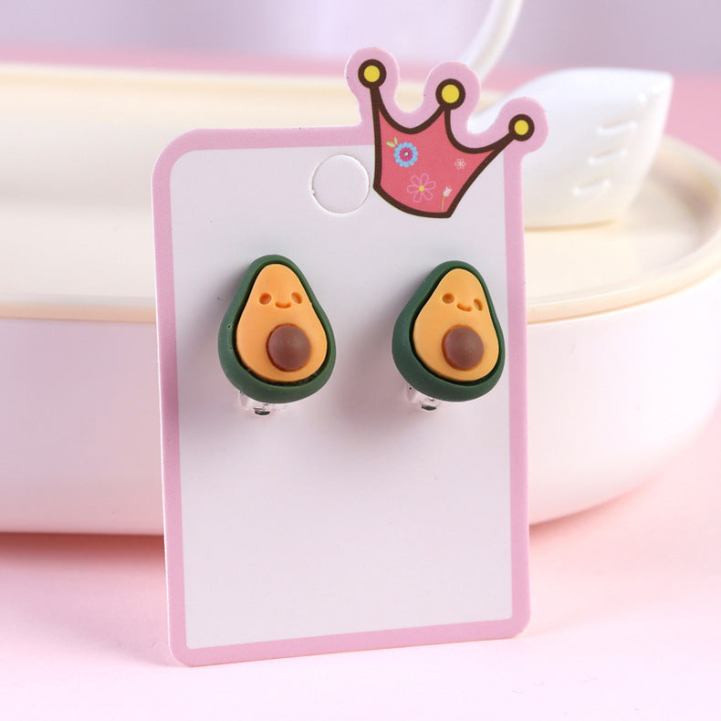 Cartoon Ear Cuffs For Kids In Colorful Plastic Featuring Fun Cartoon Style Design