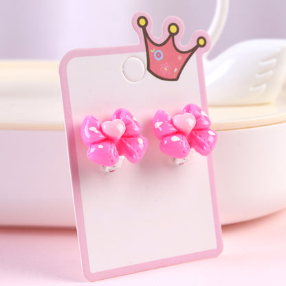Cartoon Ear Cuffs For Kids In Colorful Plastic Featuring Fun Cartoon Style Design