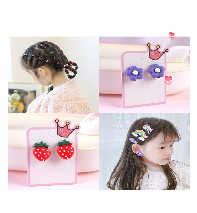 Cartoon Ear Cuffs For Kids In Colorful Plastic Featuring Fun Cartoon Style Design