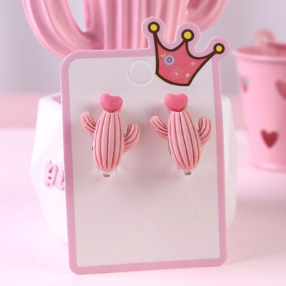 Cartoon Ear Cuffs For Kids In Colorful Plastic Featuring Fun Cartoon Style Design