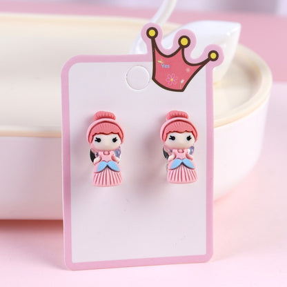 Cartoon Ear Cuffs For Kids In Colorful Plastic Featuring Fun Cartoon Style Design