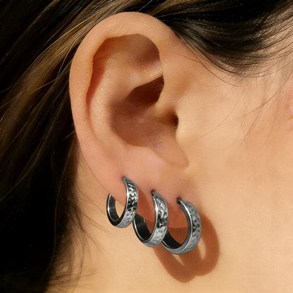 Geometric Earrings For Women Featuring Electroplated 304 Stainless Steel With 18K Real Gold Plated PVD Coating
