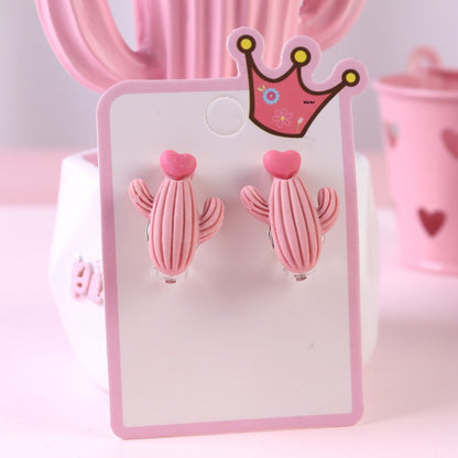 Cartoon Ear Cuffs For Kids In Colorful Plastic Featuring Fun Cartoon Style Design