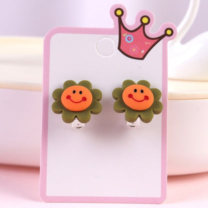 Cartoon Ear Cuffs For Kids In Colorful Plastic Featuring Fun Cartoon Style Design