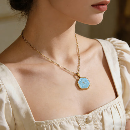 Butterfly Necklace For Adults Featuring Three-dimensional Design In 304 Stainless Steel With Golden Plated O-link Chain