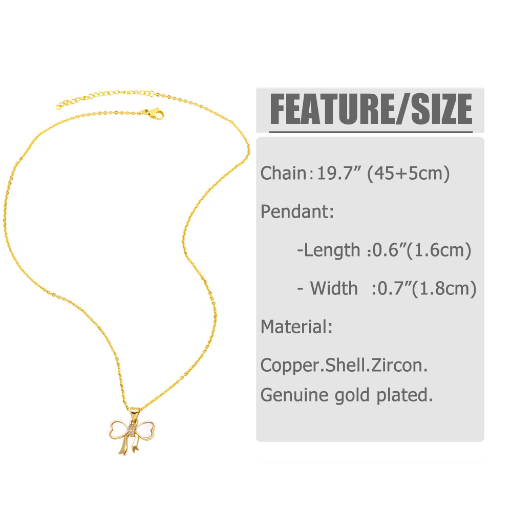 Cross Necklace For Unisex Featuring 18K Real Gold Plated Copper With Zircon Inlay And Cable Chain
