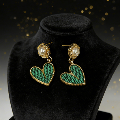Cherry Drop Earrings For Women In 304 Stainless Steel With 18K Real Gold Plating And Artificial Diamond Inlay, Perfect For New Year