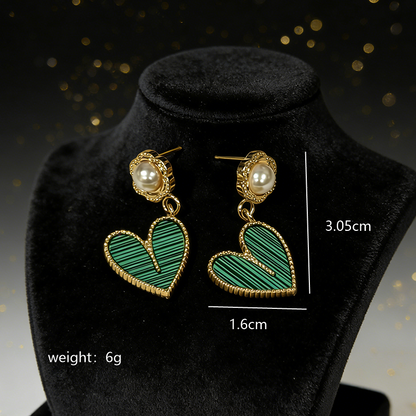 Cherry Drop Earrings For Women In 304 Stainless Steel With 18K Real Gold Plating And Artificial Diamond Inlay, Perfect For New Year