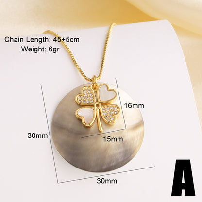 Starfish Necklace For Marine Style Lovers Featuring Copper Material With 18K Real Gold Plated And Zircon Inlay On Box Chain
