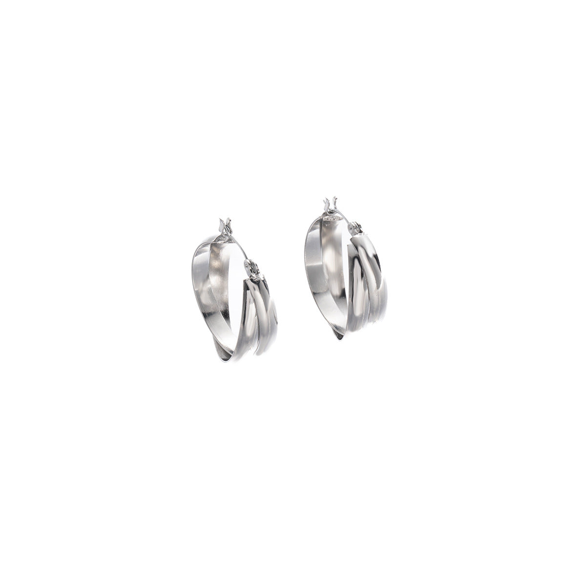 Sweet Circle Earrings For Women Made Of Durable Zinc Alloy, Stylish And Lightweight