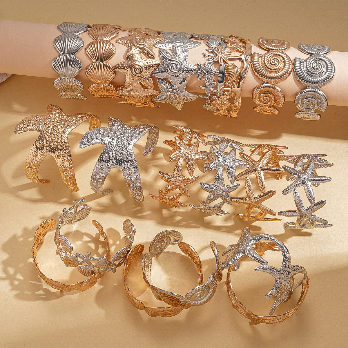For Bangle In Golden Metal, Stylish And Durable Accessory For Everyday Wear