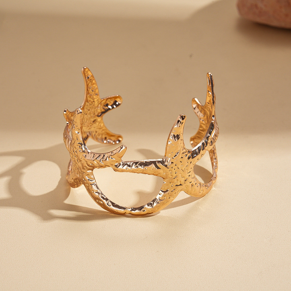 For Bangle In Golden Metal, Stylish And Durable Accessory For Everyday Wear