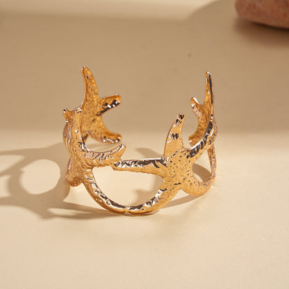 For Bangle In Golden Metal, Stylish And Durable Accessory For Everyday Wear