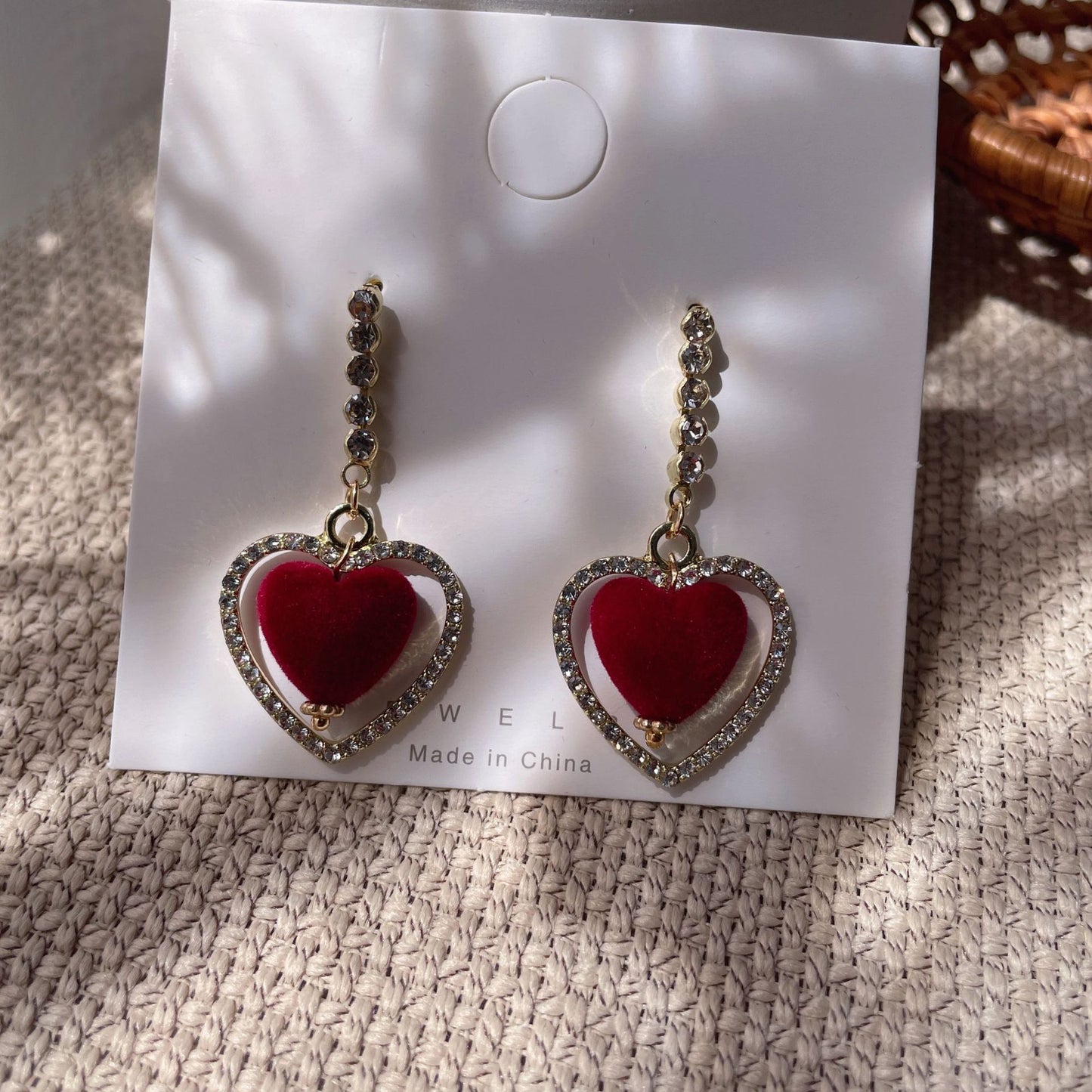 Bow Tie Stud Earrings For Women In Red, Stylish And Elegant Accessory