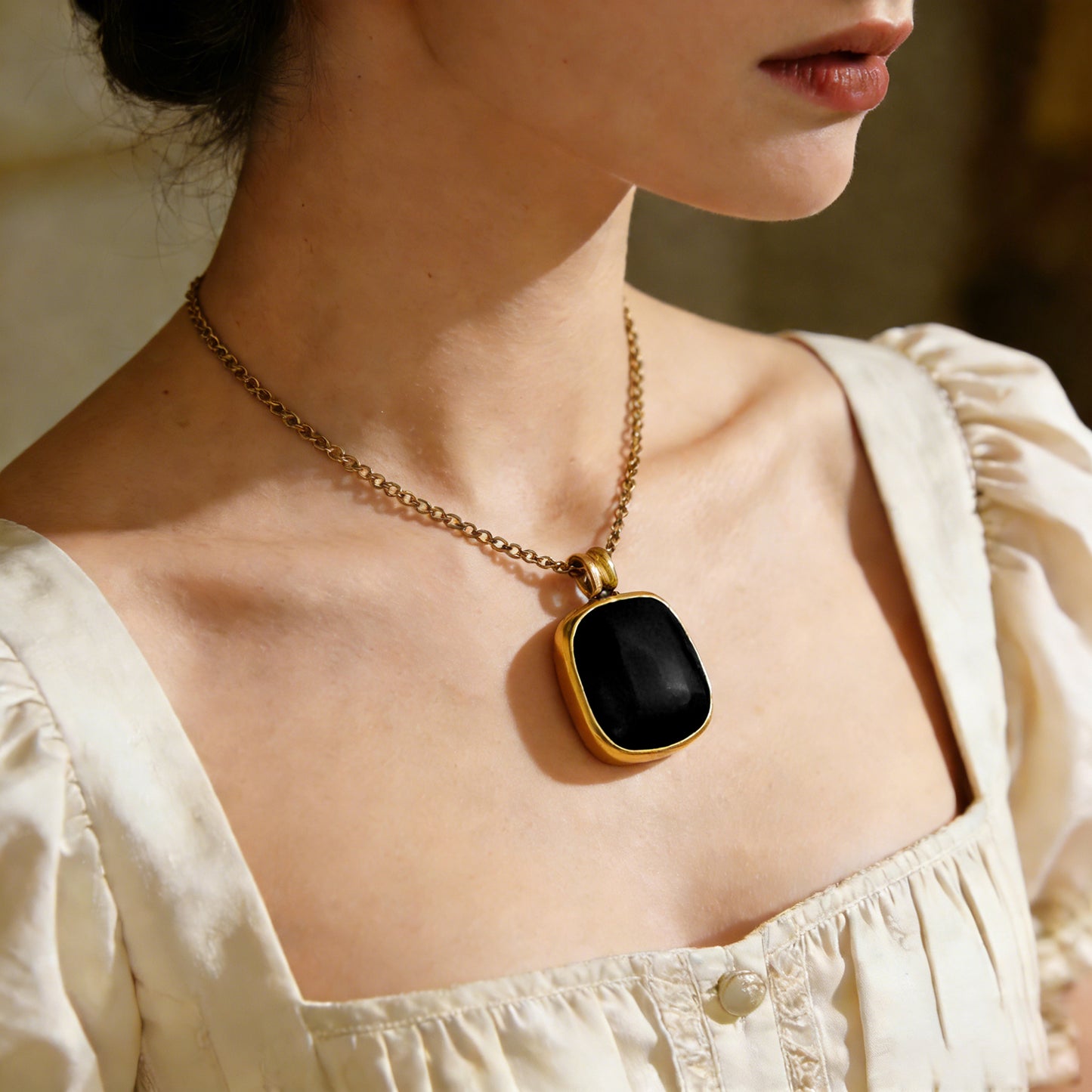 Butterfly Necklace For Adults Featuring Three-dimensional Design In 304 Stainless Steel With Golden Plated O-link Chain