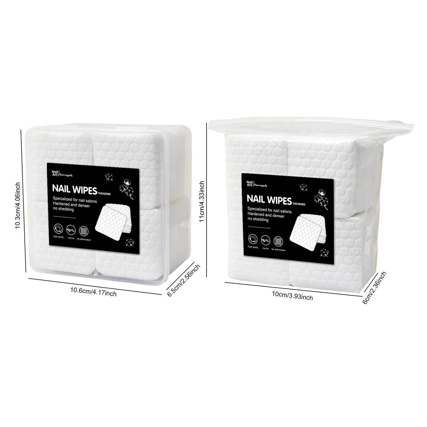 Nail Tools Featuring Nail Wipes For Professional And Home Manicure Use