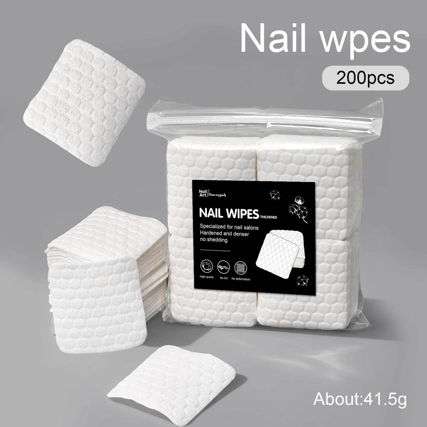 Nail Tools Featuring Nail Wipes For Professional And Home Manicure Use