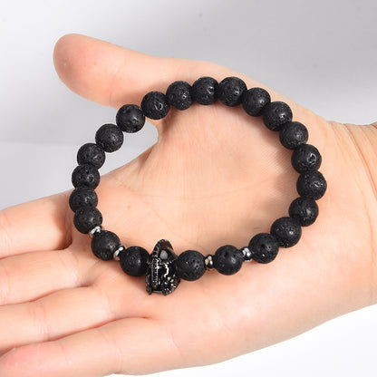 For Bracelets Featuring Natural Stone Material In Black Color