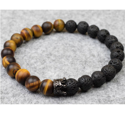 Golden Copper Skull Bracelet Handmade For Men's Fashion Accessories
