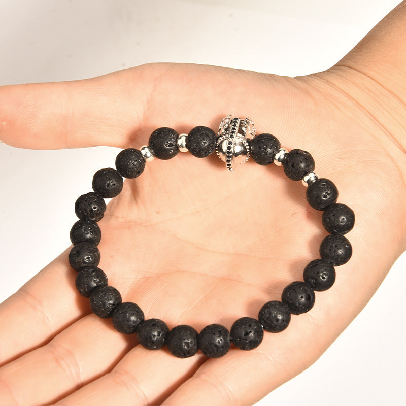 For Bracelets Featuring Natural Stone Material In Black Color