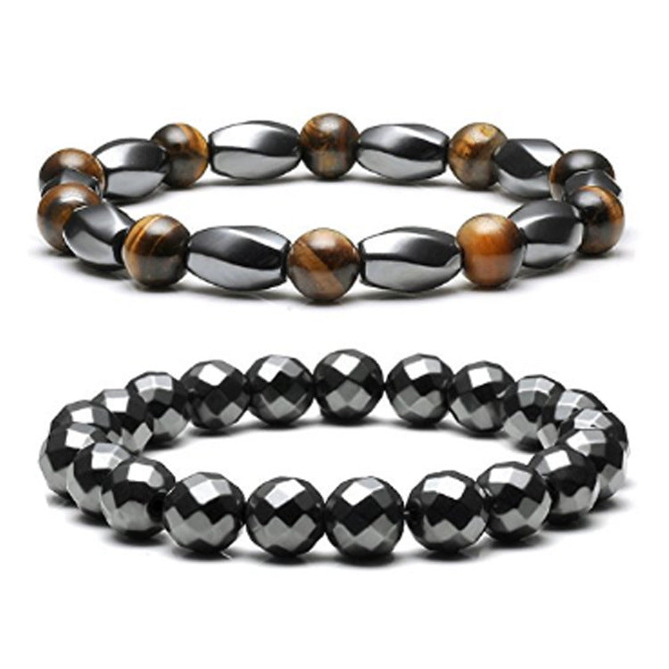 Handmade Tiger Eye Bracelet For Men And Women, Featuring Black Color, 1 Piece