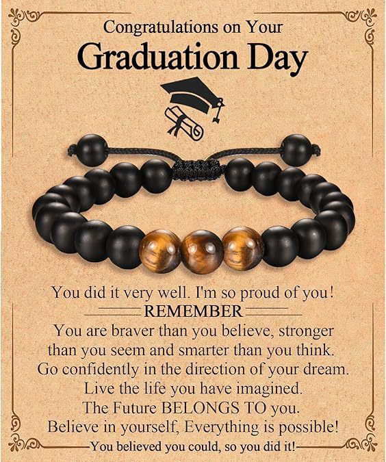 Men's Cross Bracelet In Black Tiger Eye Featuring Elegant Design