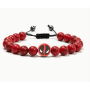 Braided Red Pine Black Thread